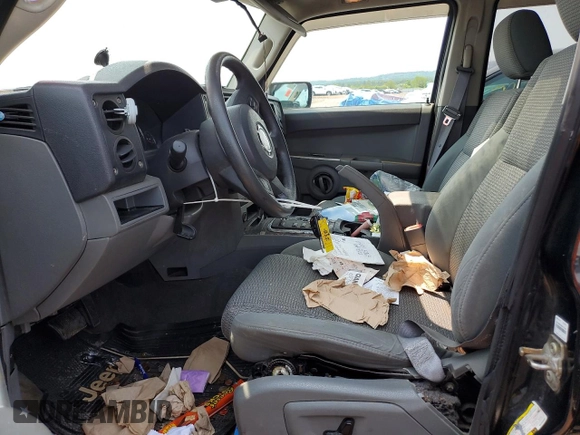 2006 Jeep Commander z VIN 1J8HG48K16C195599, wystawiony jako Copart lot #59402935 z przebiegiem 184 157 mil mil oraz Szkoda całkowita • Salvage title. Historia ofert i sprzedaży dostępna na DreamBid. Obrazek 7.