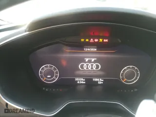 2016 Audi TT 2.0T with VIN TRUT5CFV2G1027567, listed as a Copart auction lot 83616314 with 35,339 mi miles and Salvage Title. Bid and sale history available at carsss.com. Image 9.