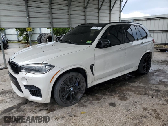 2015 BMW X5 M z VIN 5YMKT6C55F0C89468, wystawiony jako Copart lot #75391074 z przebiegiem Nie podano mil oraz Szkoda całkowita • Salvage title. Historia ofert i sprzedaży dostępna na DreamBid. Obrazek 1.