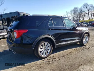 2021 Ford Explorer Limited with VIN 1FM5K8FW7MNA11379, listed as a Copart auction lot 51125115 with 48,455 mi miles and Salvage Title. Bid and sale history available at carsss.com. Image 3.