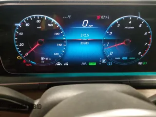 2020 Mercedes-Benz GLS 450 with VIN 4JGFF5KEXLA274329, listed as a Copart auction lot 44458644 with 30,283 mi miles and . Bid and sale history available at DreamBid. Image 9.