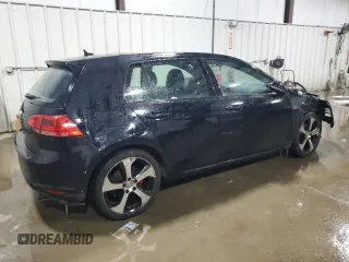 2015 Volkswagen Golf GTI SE with VIN 3VW5T7AU0FM015835, listed as a Copart auction lot 86731164 with 109,894 mi miles and Salvage Title. Bid and sale history available at carsss.com. Image 3.
