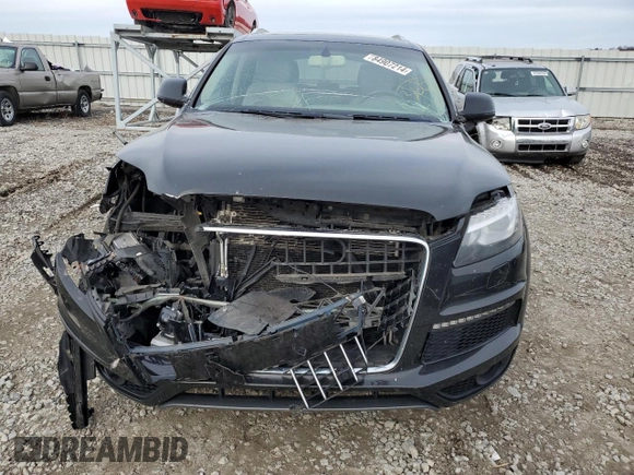 2013 Audi Q7 3.0T S line Prestige with VIN WA1DGAFE4DD010626, listed as a Copart auction lot 84907214 with 158,521 mi miles and Salvage Title. Bid and sale history available at carsss.com. Image 5.