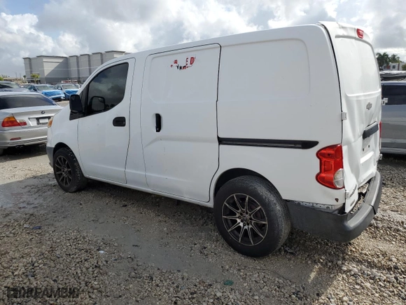 2015 Chevrolet City Express Cargo Van LS with VIN 3N63M0YN5FK713816, listed as a Copart auction lot 50741665 with 135,295 mi miles and Non Repairable. Bid and sale history available at carsss.com. Image 2.