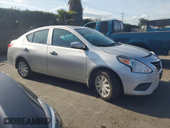 2016 Nissan Versa SV with VIN 3N1CN7AP6GL912361, listed as a Copart auction lot 48826275 with 55,305 mi miles and Salvage Title. Bid and sale history available at carsss.com. Image 4.
