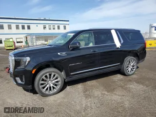 2021 GMC Yukon XL Denali with VIN 1GKS2JKL0MR361010, listed as a Copart auction lot 49706745 with 52,427 mi miles and Clean Title. Bid and sale history available at carsss.com. Image 1.