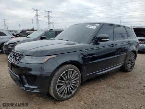 2018 Land Rover Range Rover Sport Autobiography with VIN SALWV2REXJA805224, listed as a Copart auction lot 86656744 with 123,300 mi miles and Clean Title. Bid and sale history available at carsss.com. Image 1.