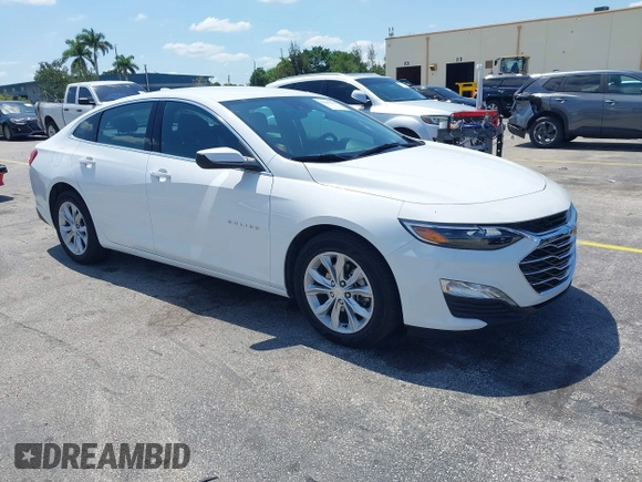 2025 Chevrolet Malibu LT with VIN 1G1ZD5ST8SF131556, listed as a IAAI auction lot 42227624 with 11,982 mi miles and . Bid and sale history available at DreamBid. Image 1.