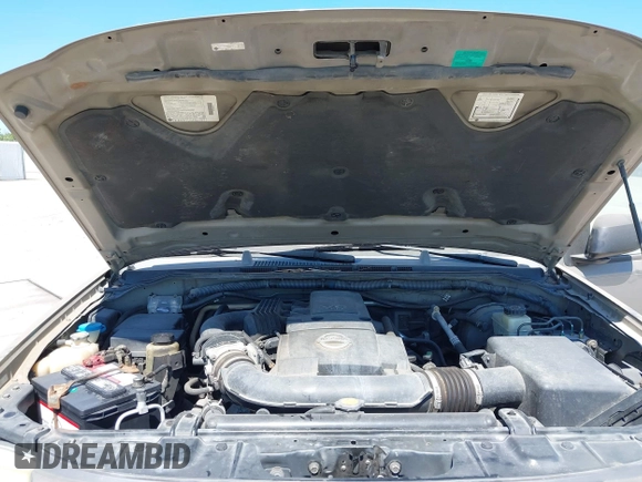 2005 Nissan Xterra S with VIN 5N1AN08U85C619119, listed as a IAAI auction lot 42254022 with 135,968 mi miles and . Bid and sale history available at DreamBid. Image 10.