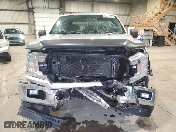 2018 Ford F-150 XL with VIN 1FTFW1E50JFB35013, listed as a Copart auction lot 57240755 with 127,401 mi miles and Salvage title. Bid and sale history available at DreamBid. Image 5.