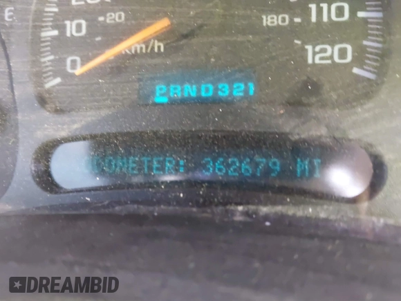 2004 Chevrolet Tahoe LT with VIN 1GNEC13Z24J170834, listed as a IAAI auction lot 41149637 with 362,679 mi miles and . Bid and sale history available at DreamBid. Image 15.