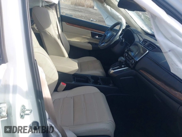 2019 Honda CR-V EX-L with VIN 2HKRW2H82KH660817, listed as a IAAI auction lot 41958569 with 57,370 mi miles. Bid and sale history available at carsss.com. Image 5.
