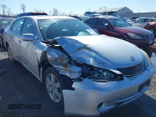 2005 Lexus ES 350 with VIN JTHBA30G755062184, listed as a IAAI auction lot 41856497 with 160,060 mi miles and . Bid and sale history available at DreamBid. Image 1.