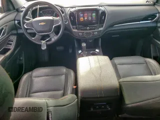 2018 Chevrolet Traverse LT Cloth with VIN 1GNERGKW3JJ247716, listed as a Copart auction lot 63163345 with 90,722 mi miles and Salvage title. Bid and sale history available at DreamBid. Image 8.