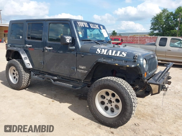 2008 Jeep Wrangler Unlimited Sahara with VIN 1J4GA591X8L520621, listed as a IAAI auction lot 42525613 with 184,239 mi miles and . Bid and sale history available at DreamBid. Image 1.