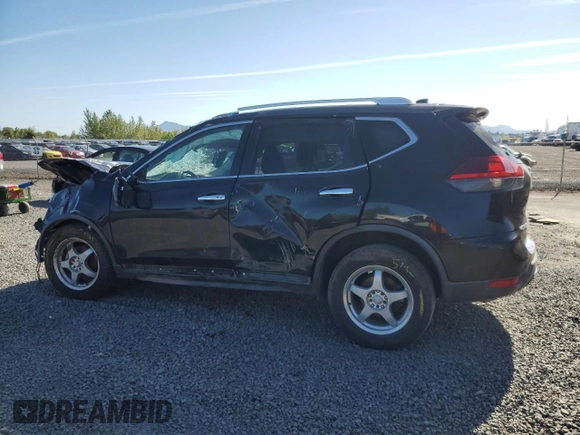 2019 Nissan Rogue SV with VIN KNMAT2MTXKP514105, listed as a Copart auction lot 55352235 with 134,738 mi miles and Salvage title. Bid and sale history available at DreamBid. Image 2.