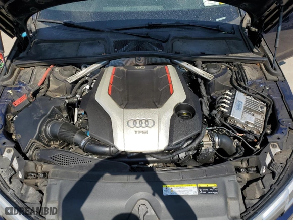 2018 Audi S4 Premium Plus with VIN WAUB4AF49JA099438, listed as a Copart auction lot 54711943 with 80,603 mi miles. Bid and sale history available at carsss.com. Image 11.