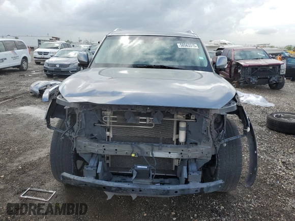 2017 Infiniti QX80 with VIN JN8AZ2NF9H9646393, listed as a Copart auction lot 50563315 with Not provided miles and Salvage title. Bid and sale history available at DreamBid. Image 5.