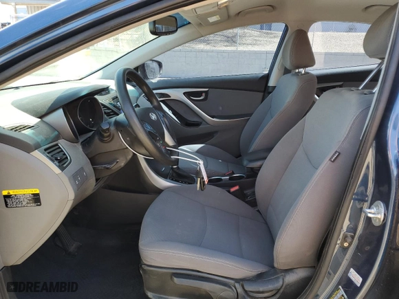 2016 Hyundai Elantra SE with VIN KMHDH4AE9GU601398, listed as a Copart auction lot 49423875 with 60,984 mi miles and Salvage Title. Bid and sale history available at carsss.com. Image 7.