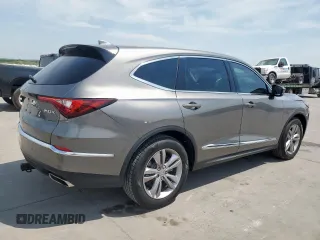 2022 Acura MDX with VIN 5J8YE1H31NL006356, listed as a Copart auction lot 53815305 with 35,937 mi miles and Clean Title. Bid and sale history available at carsss.com. Image 3.