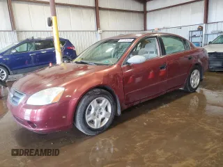 2002 Nissan Altima S with VIN 1N4AL11E82C210168, listed as a Copart auction lot 61763435 with 146,433 mi miles and Salvage title. Bid and sale history available at DreamBid. Image 1.