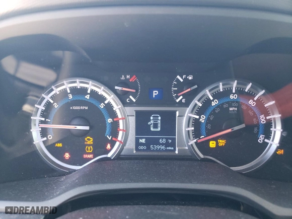 2015 Toyota 4Runner Limited with VIN JTEBU5JRXF5233706, listed as a Copart auction lot 47725235 with 53,996 mi miles and Salvage Title. Bid and sale history available at carsss.com. Image 9.