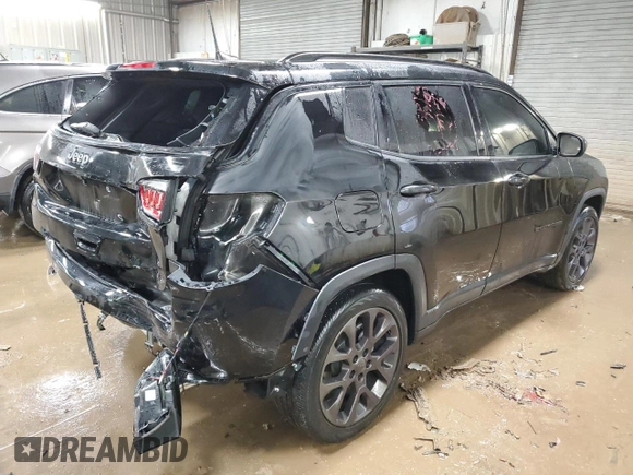 2021 Jeep Compass 80th Anniversary with VIN 3C4NJCEBXMT511903, listed as a Copart auction lot 43438945 with 32,852 mi miles and Salvage Title. Bid and sale history available at carsss.com. Image 3.