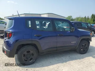 2018 Jeep Renegade Upland with VIN ZACCJBAB2JPJ54207, listed as a Copart auction lot 60516265 with 95,224 mi miles and Salvage title. Bid and sale history available at DreamBid. Image 3.