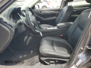 2014 Infiniti Q50 with VIN JN1BV7AP4EM686822, listed as a Copart auction lot 56568735 with 96,133 mi miles and Salvage title. Bid and sale history available at DreamBid. Image 7.