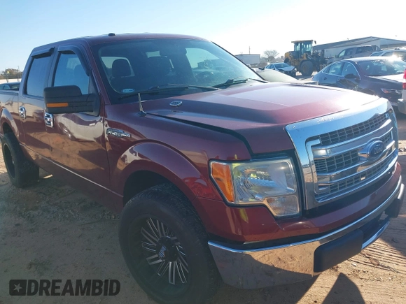 2014 Ford F-150 XL with VIN 1FTEW1CM8EKD54823, listed as a IAAI auction lot 41220842 with 336,785 mi miles. Bid and sale history available at carsss.com. Image 1.