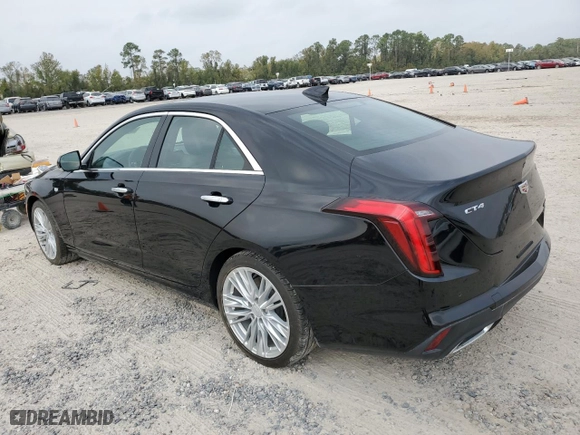 2023 Cadillac CT4 Premium Luxury with VIN 1G6DB5RK5P0117874, listed as a Copart auction lot 82998904 with 0 mi miles and Non Repairable. Bid and sale history available at carsss.com. Image 2.