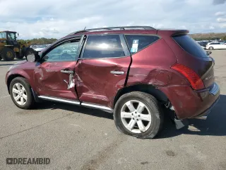 2007 Nissan Murano SL with VIN JN8AZ08W47W625483, listed as a Copart auction lot 74245854 with 66,064 mi miles and Salvage Title. Bid and sale history available at carsss.com. Image 2.