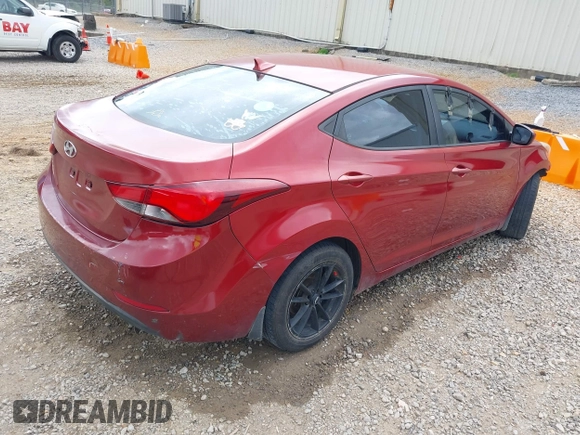 2015 Hyundai Elantra SE z VIN 5NPDH4AE4FH619336, wystawiony jako IAAI lot #42098288 z przebiegiem 170 650 mil mil oraz . Historia ofert i sprzedaży dostępna na DreamBid. Obrazek 4.