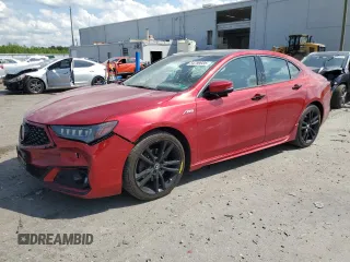 2020 Acura TLX Advance z VIN 19UUB3F80LY000291, wystawiony jako Copart lot #54799935 z przebiegiem 93 459 mil mil oraz Szkoda całkowita • Salvage title. Historia ofert i sprzedaży dostępna na DreamBid. Obrazek 1.
