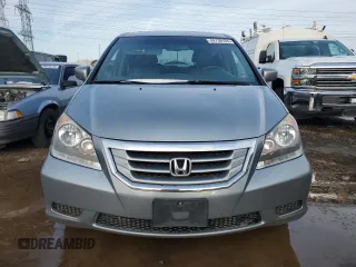 2010 Honda Odyssey EX-L with VIN 5FNRL3H69AB001952, listed as a Copart auction lot 49738155 with 95,721 mi miles and Salvage Title. Bid and sale history available at carsss.com. Image 5.