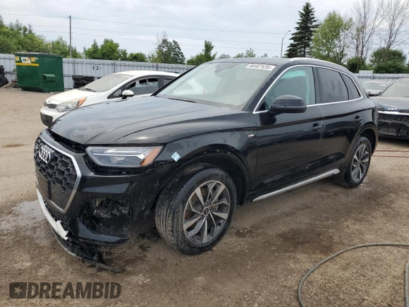 2023 Audi Q5 S line Premium Plus с VIN WA1EAAFY1P2126155, выставлен на аукционе Copart как лот 60407635 с пробегом 74 033 миль миль и Чистый • Clean title. История ставок и продаж доступна на DreamBid. Изображение 1.
