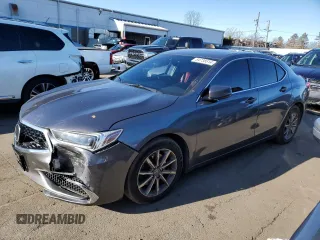2019 Acura TLX with VIN 19UUB1F31KA008075, listed as a Copart auction lot 84738514 with 138,614 mi miles and Salvage title. Bid and sale history available at DreamBid. Image 1.