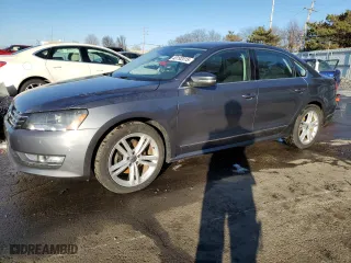 2013 Volkswagen Passat SEL Premium with VIN 1VWCM7A32DC146405, listed as a Copart auction lot 43192015 with 131,211 mi miles and Clean Title. Bid and sale history available at carsss.com. Image 1.