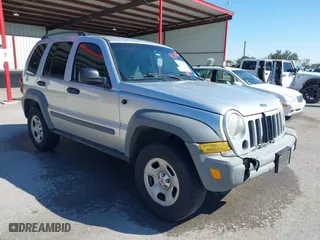 2006 Jeep Liberty Sport with VIN 1J4GK48K96W137699, listed as a IAAI auction lot 41620322 with 248,495 mi miles. Bid and sale history available at carsss.com. Image 1.