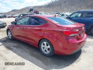 2015 Hyundai Elantra SE z VIN 5NPDH4AE5FH573354, wystawiony jako IAAI lot #41891143 z przebiegiem 161 821 mil mil oraz . Historia ofert i sprzedaży dostępna na DreamBid. Obrazek 3.