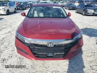 2019 Honda Accord EX-L with VIN 1HGCV2F56KA001813, listed as a Copart auction lot 61689055 with 51,718 mi miles and Salvage title. Bid and sale history available at DreamBid. Image 5.