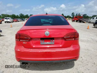 2014 Volkswagen Jetta GLI Edition 30 with VIN 3VW4S7AJ5EM312439, listed as a Copart auction lot 64490025 with Not provided miles and Clean title. Bid and sale history available at DreamBid. Image 6.