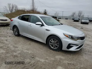 2019 Kia Optima LX with VIN 5XXGT4L3XKG295502, listed as a Copart auction lot 47432955 with 83,147 mi miles and Clean Title. Bid and sale history available at carsss.com. Image 4.