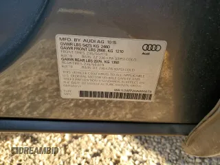 2016 Audi Q5 Premium Plus with VIN WA1L2AFP2GA066873, listed as a Copart auction lot 47259945 with 60,872 mi miles and Clean Title. Bid and sale history available at carsss.com. Image 13.