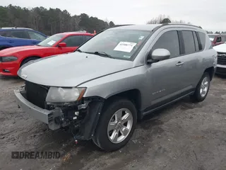 2016 Jeep Compass Latitude with VIN 1C4NJCEA2GD719694, listed as a IAAI auction lot 41508771 with 121,469 mi miles. Bid and sale history available at carsss.com. Image 18.