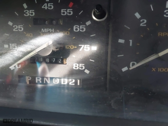 1990 Ford Ranger XLT with VIN 1FTCR10X1LUB39850, listed as a IAAI auction lot 41917633 with 71,872 mi miles. Bid and sale history available at carsss.com. Image 7.