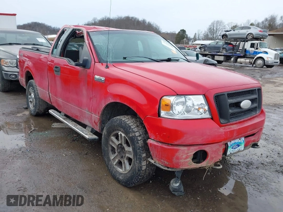 2008 Ford F-150 XL with VIN 1FTRF14W88KD96446, listed as a IAAI auction lot 41465715 with 174,284 mi miles. Bid and sale history available at carsss.com. Image 1.