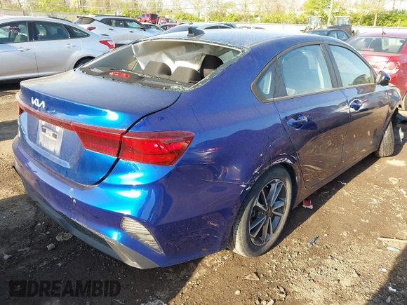 2023 Kia Forte LXS with VIN 3KPF24AD5PE518555, listed as a IAAI auction lot 42105940 with 37,923 mi miles. Bid and sale history available at carsss.com. Image 4.