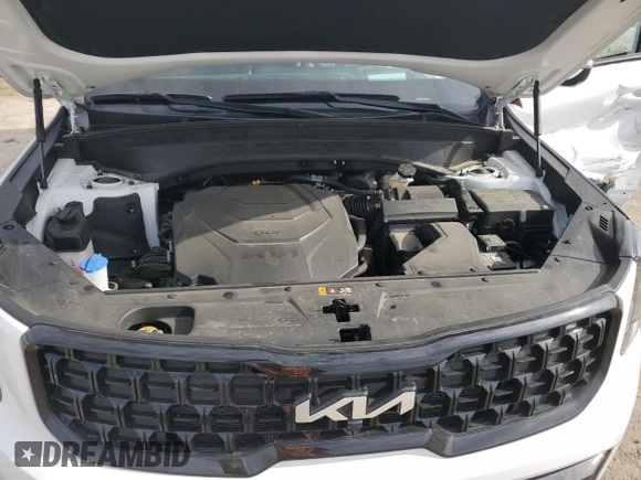 2024 Kia Telluride SX Prestige X-Pro with VIN 5XYP5DGC7RG515009, listed as a Copart auction lot 56064165 with 27,169 mi miles and Salvage title. Bid and sale history available at DreamBid. Image 11.