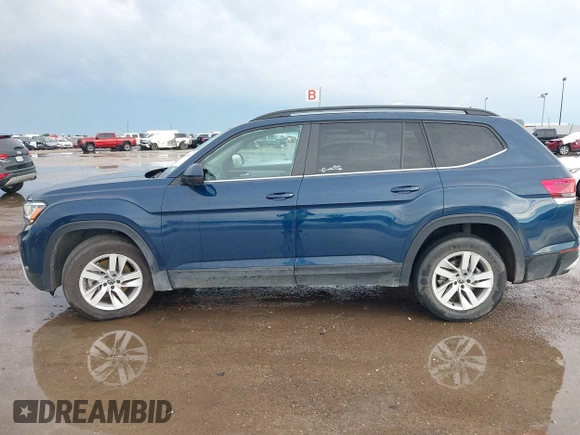2021 Volkswagen Atlas S with VIN 1V2AP2CA4MC562633, listed as a IAAI auction lot 42115311 with 101,809 mi miles and . Bid and sale history available at DreamBid. Image 14.